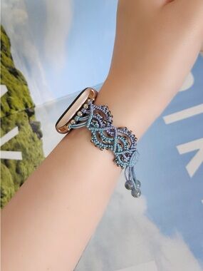 Handmade Macramé Apple Watch Band